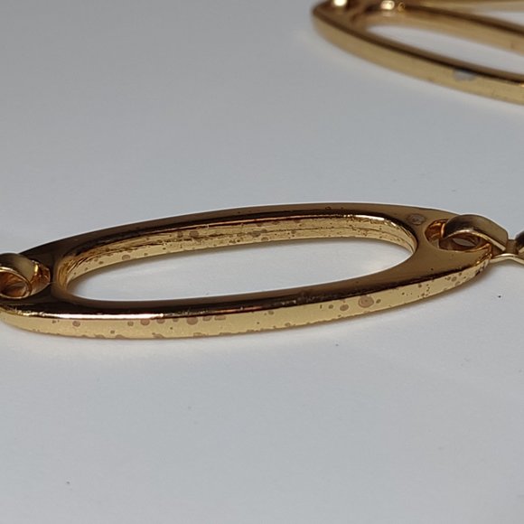 50.5 Inch Gold Tone Metal Belt - Picture 10 of 14